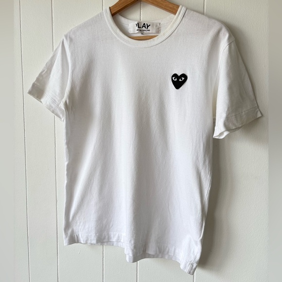 Comme Des Garçons Play heart-patch T-shirt | Size Small - Picture 3 of 9
